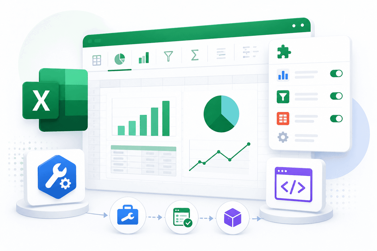 Excel Data Analysis Add-in Guide: From Built-in ToolPak to Custom Development